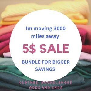 SALE! 5$ Everything must go